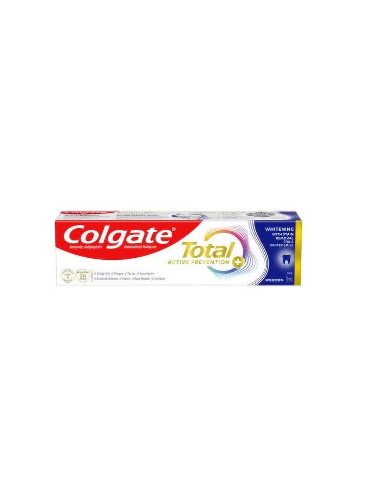 Colgate Total Advanced Whitening Toothpaste 6.4 OZ / 181G